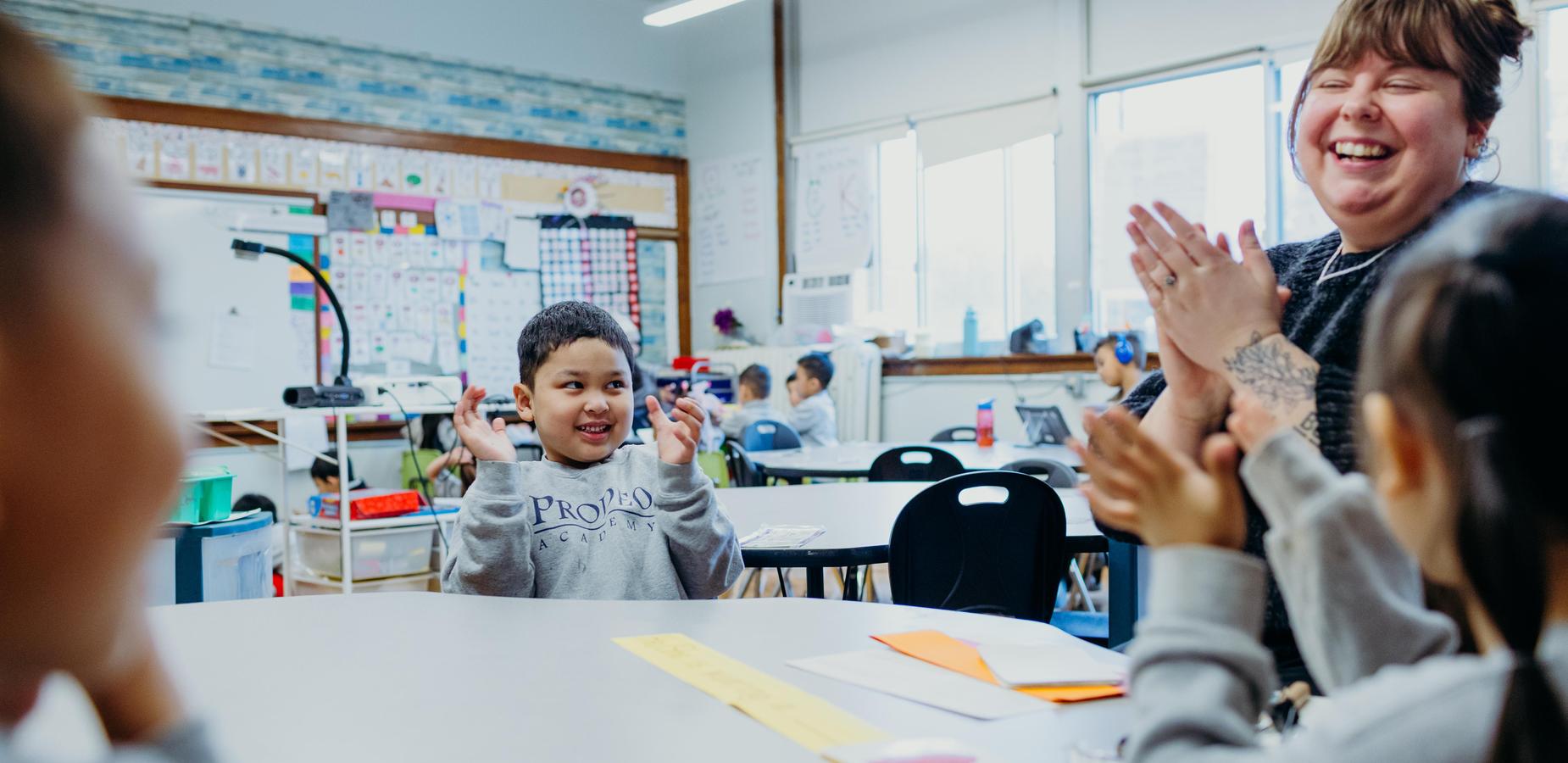 Students at Prodeo Academy