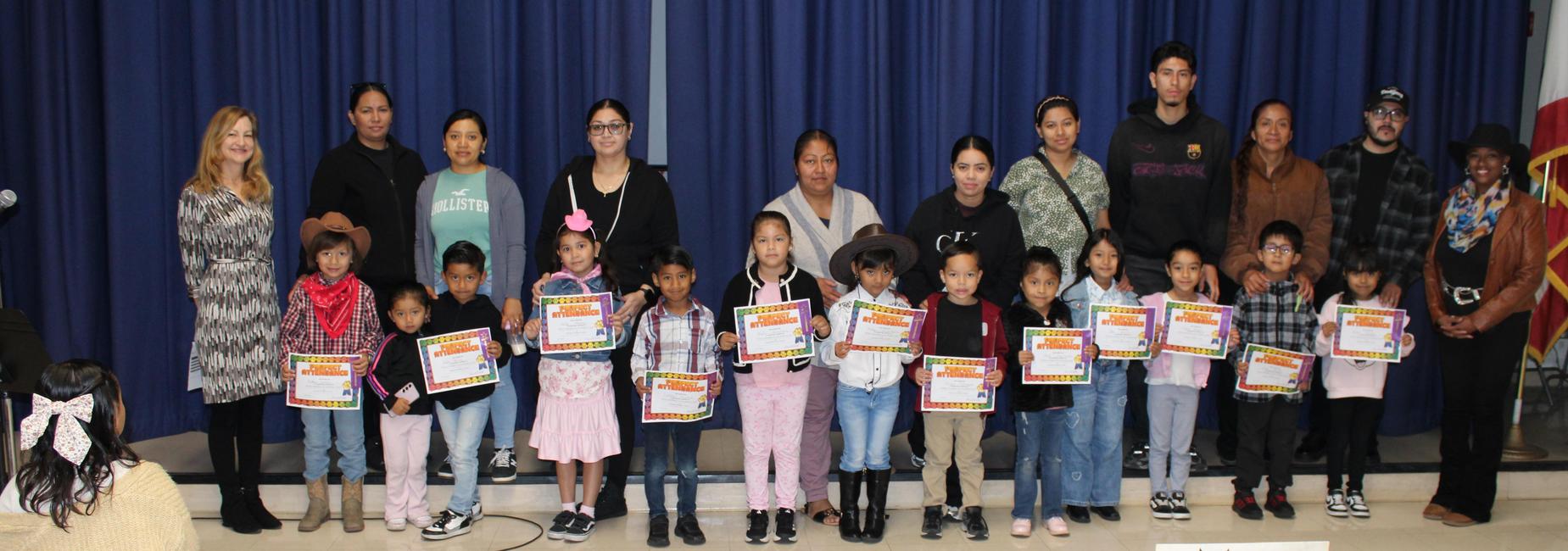 Rm 5 Perfect attendance
