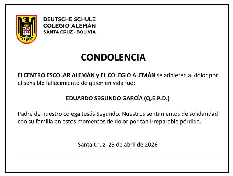 CONDOLENCIA Featured Photo