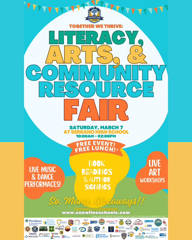 3rd Annual "Together We Thrive" Literacy, Arts & Community Resource Fair Featured Photo