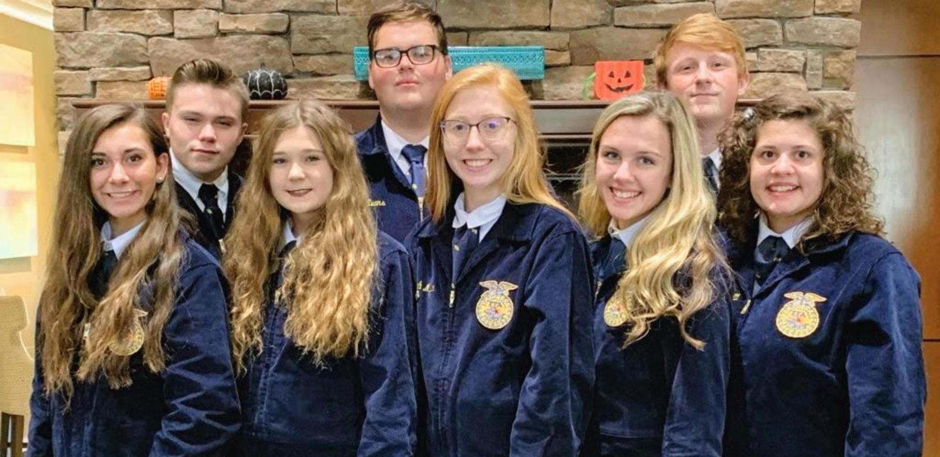 Tishomingo County FFA Members Compete at Nationals