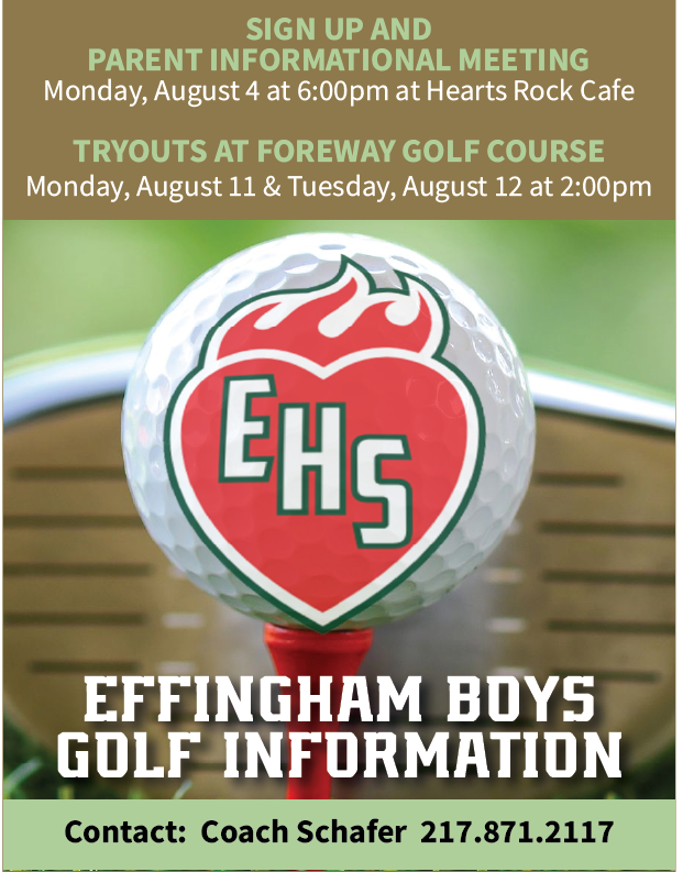 Boys Golf Meeting
