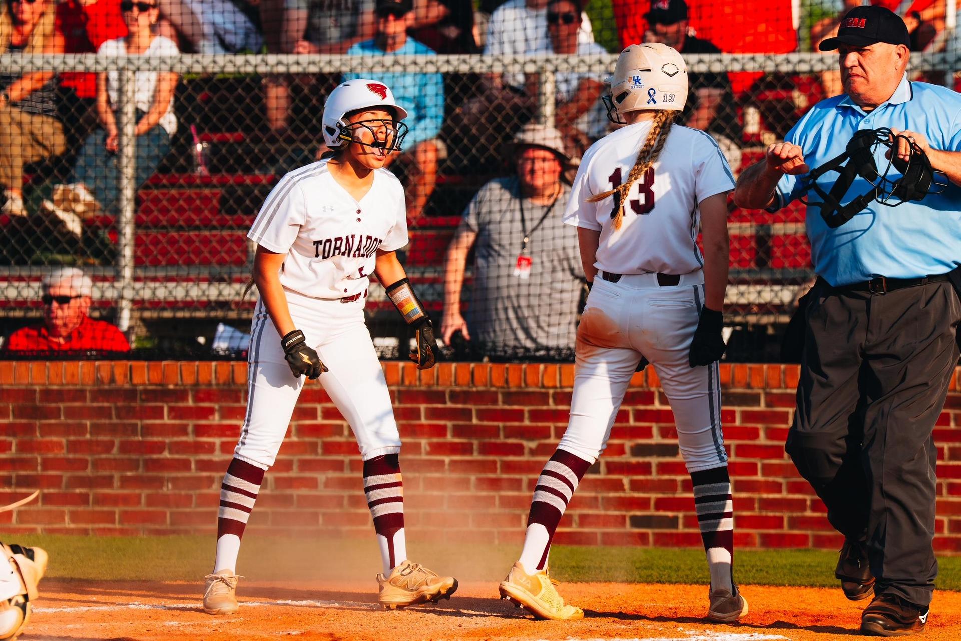 Daja Casby and Tori Hahn