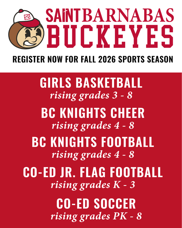 Register for the Fall 2026 Sports Season Featured Photo