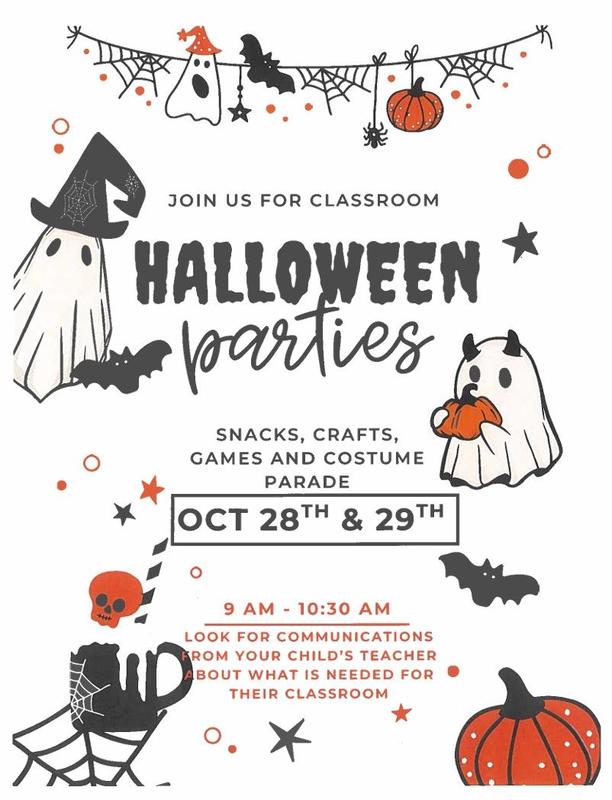 Halloween party flyer