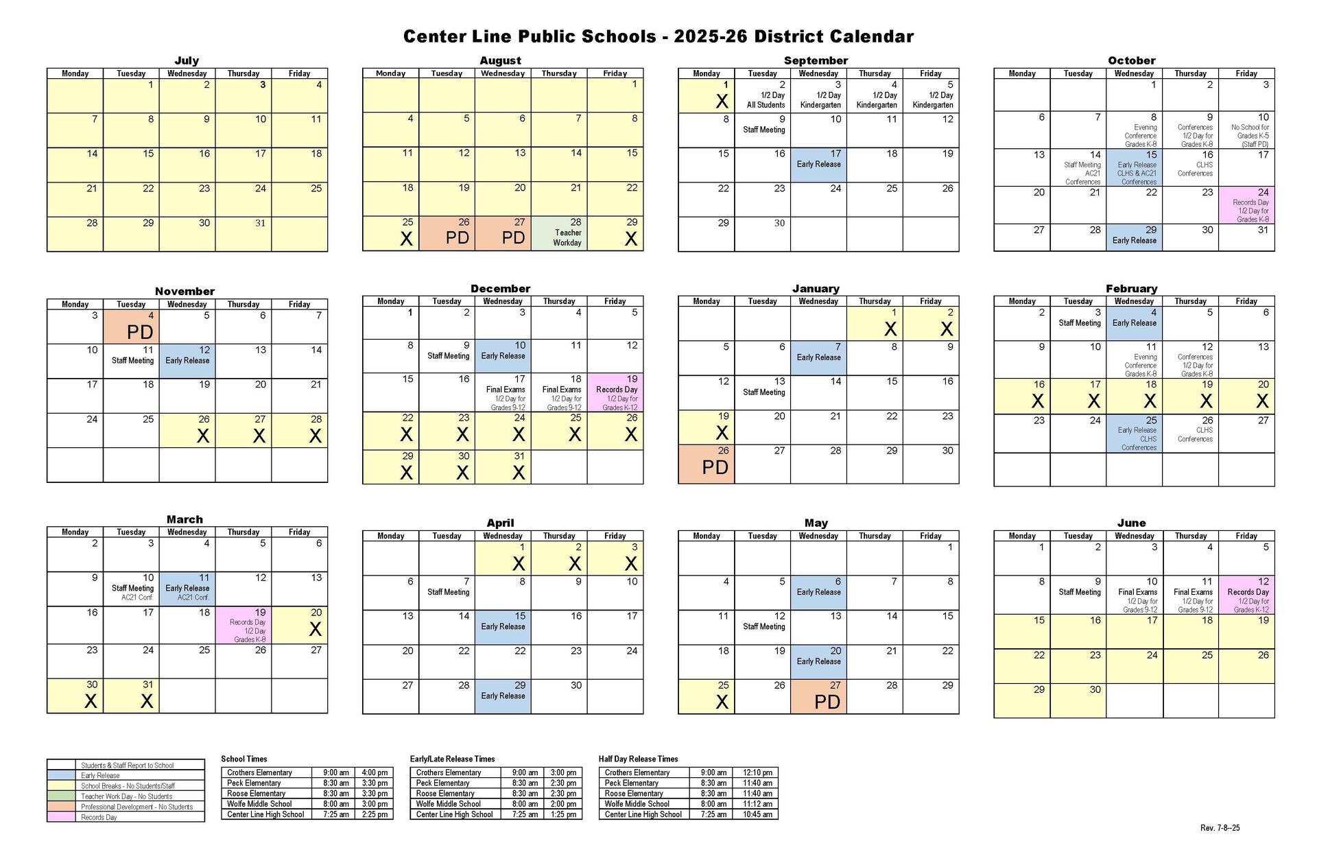 2025-26 calendar
