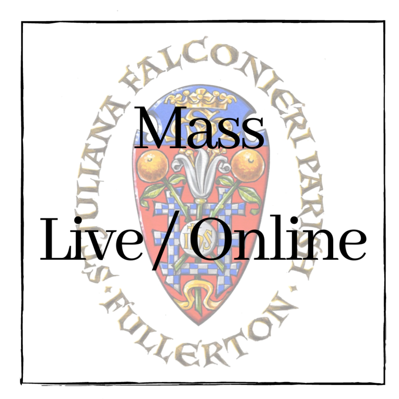 Mass Online / Live Stream Featured Photo