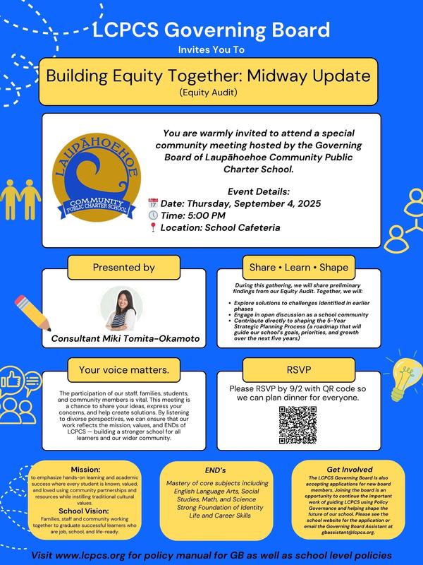Equity Audit Midway Update Flyer
