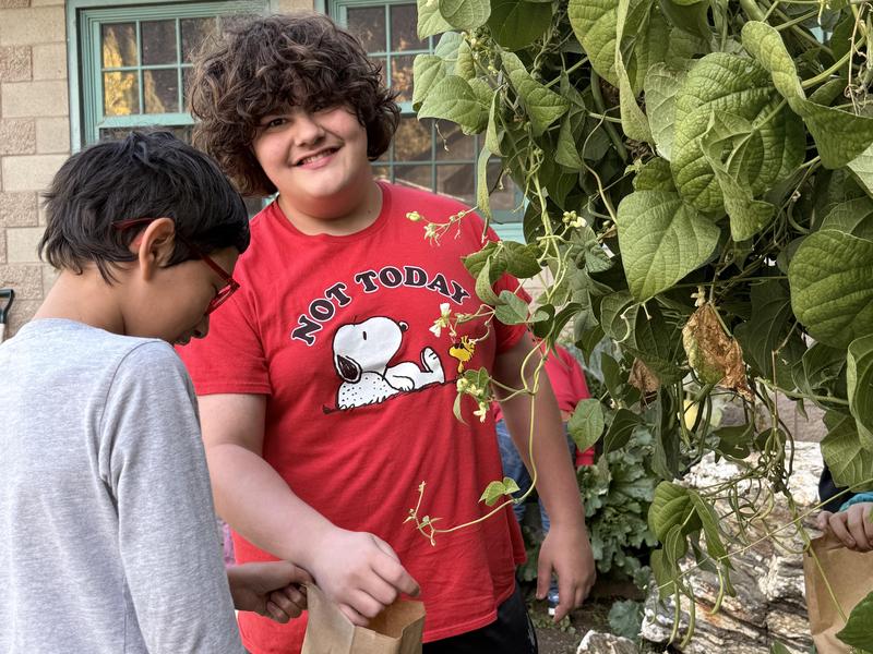 Happy in the Learning Garden