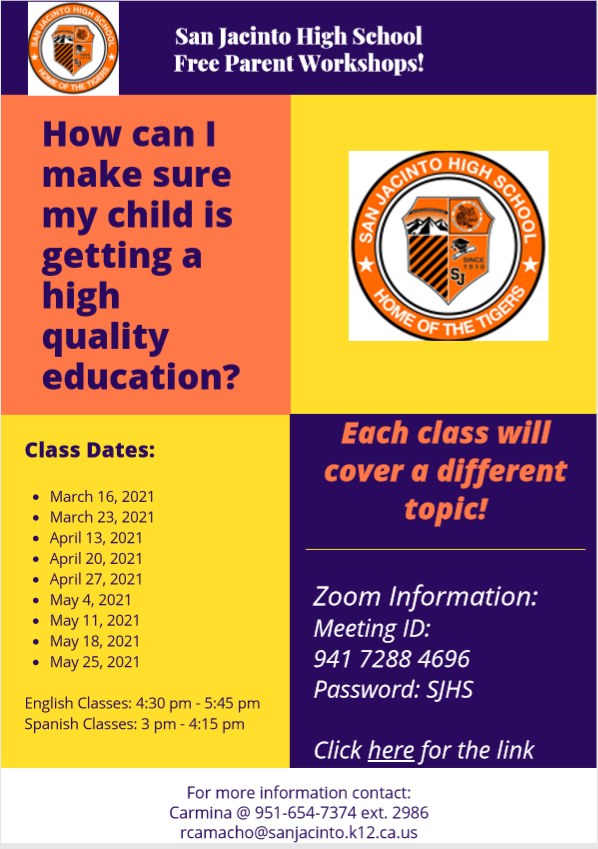 Parent Workshop