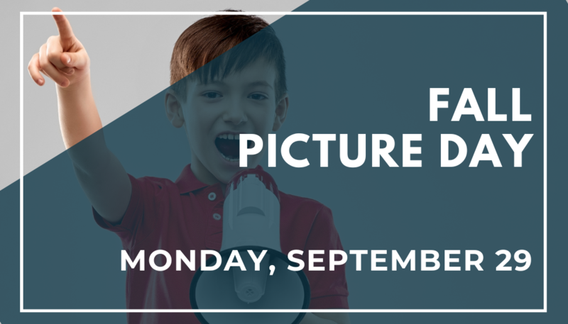 fall picture day Sept. 29
