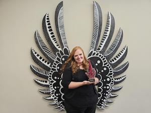 Mrs. Harris is Teacher of the Year