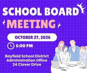 Board Meeting october 27 at 6 p.m.