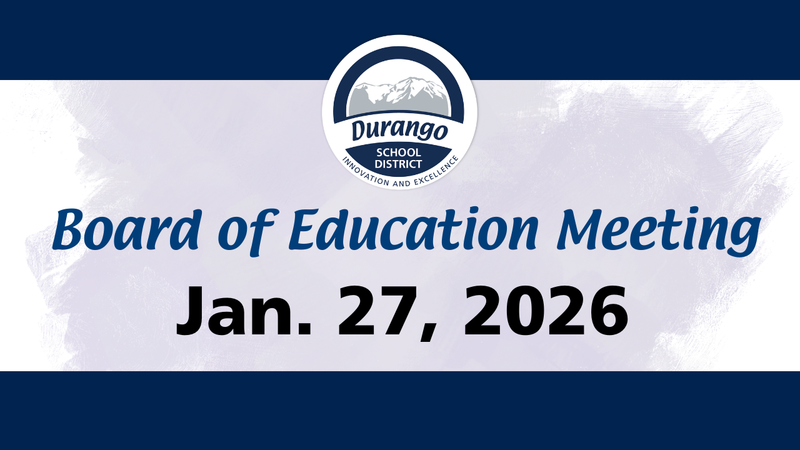 Board of Education meeting is January 27, 2026