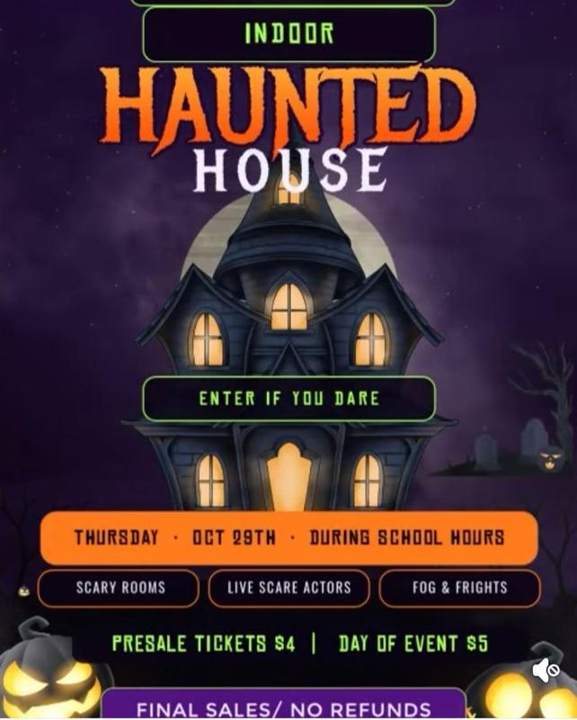 info inside haunted house
