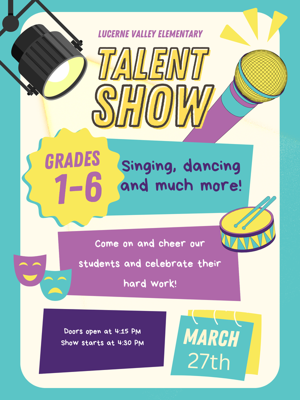 LVES Talent Show on Friday, March 27 Featured Photo
