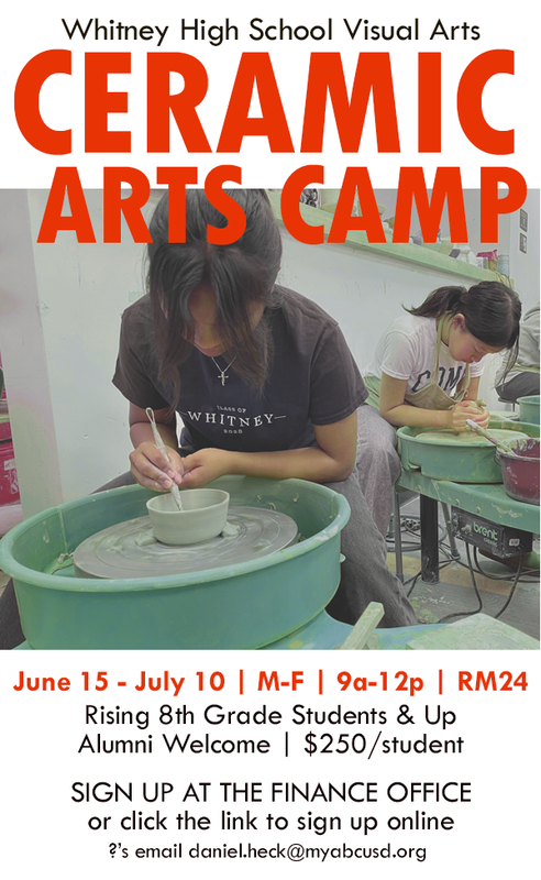 Ceramic Arts Camp - 2026
