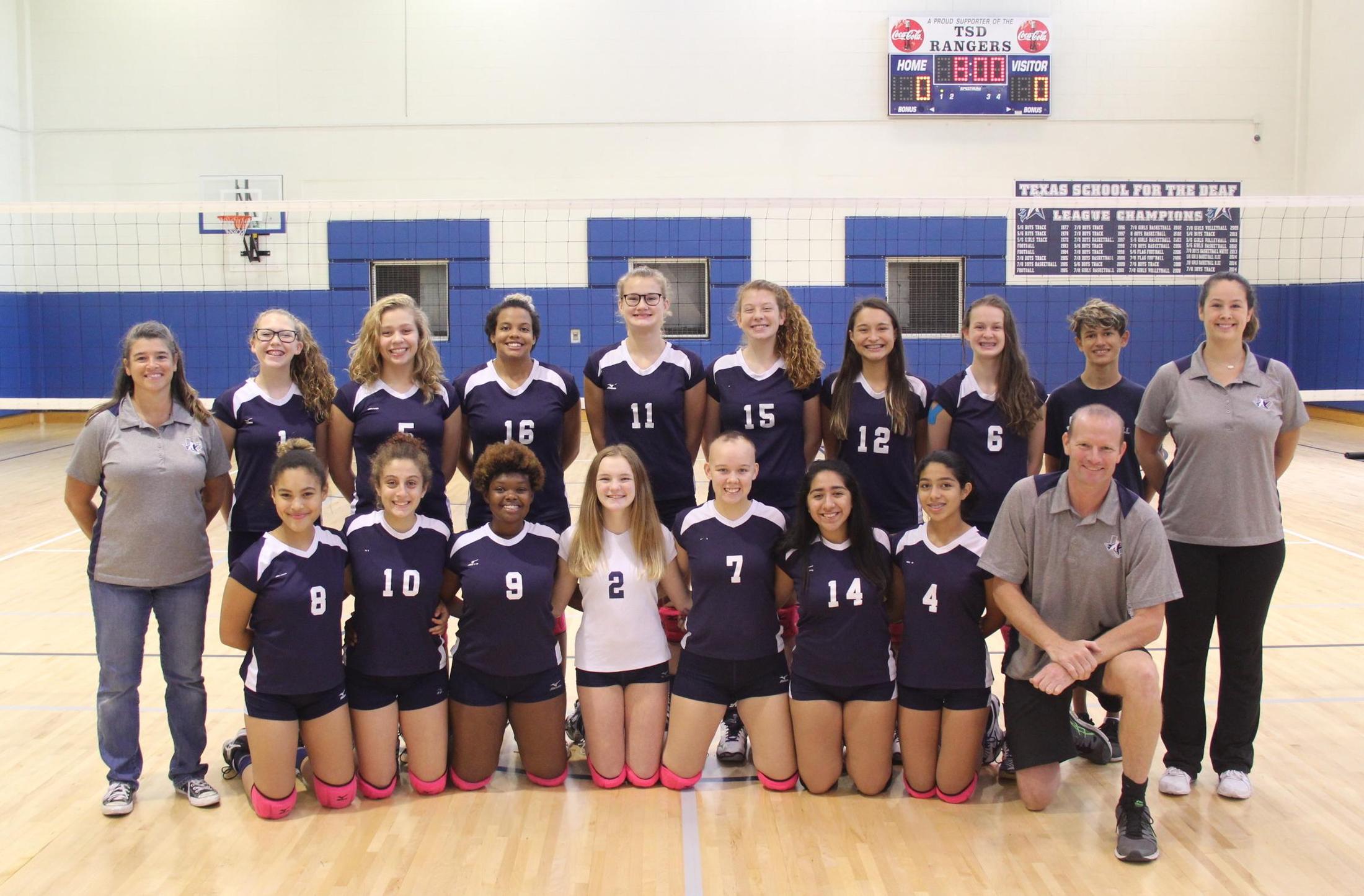 Junior Varsity Volleyball Volleyball Texas School for the Deaf