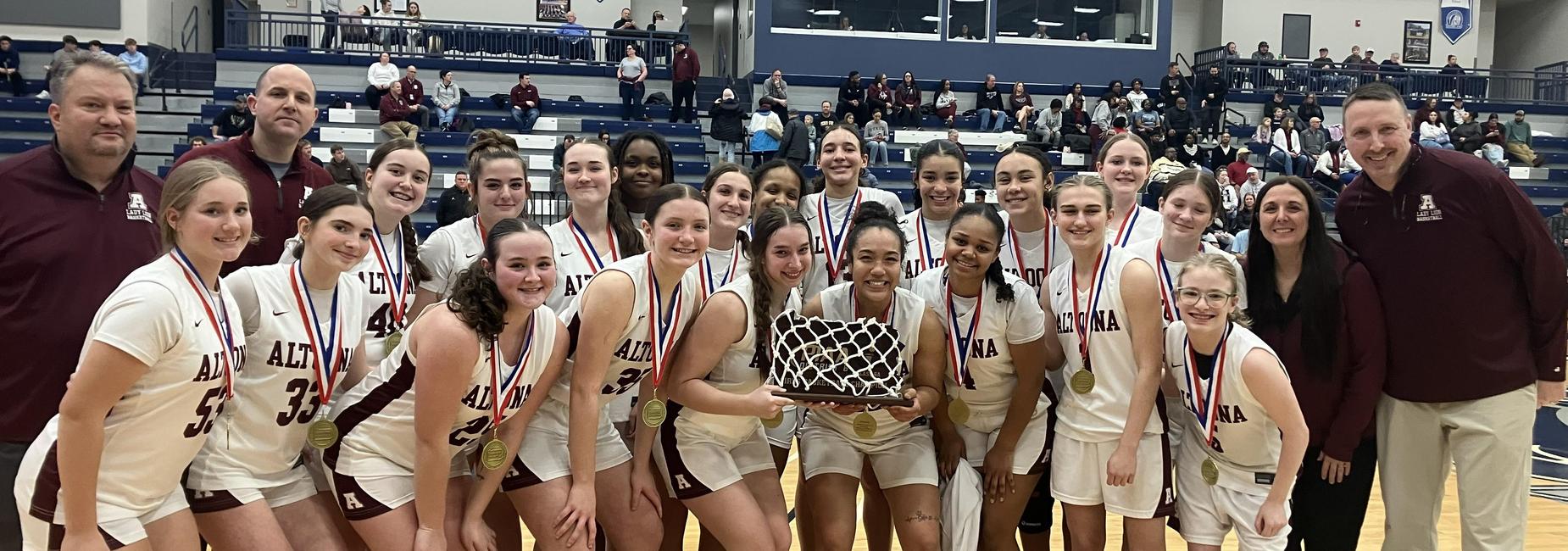 Girls Basketball Team Photo District 6 Champions