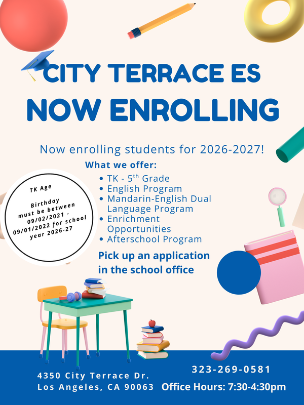 Enrollment Flyer