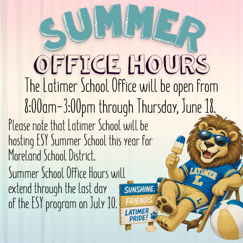 Latimer Summer Office Hours Thumbnail Image