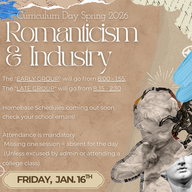 Curriculum Day is THIS FRIDAY, January 16th! Featured Photo