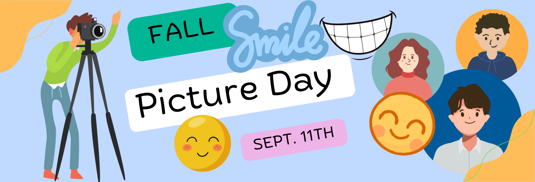 Fall Picture Day Sept. 11th