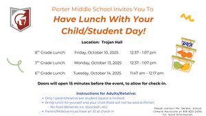 Have lunch with your child