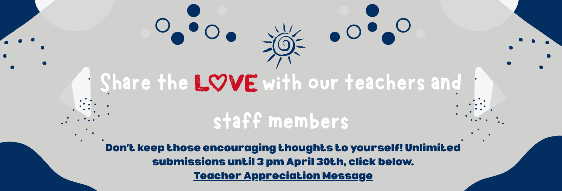 Teacher Appreciation Message