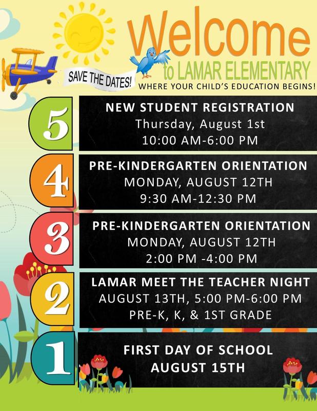 Pre K Registration Dates