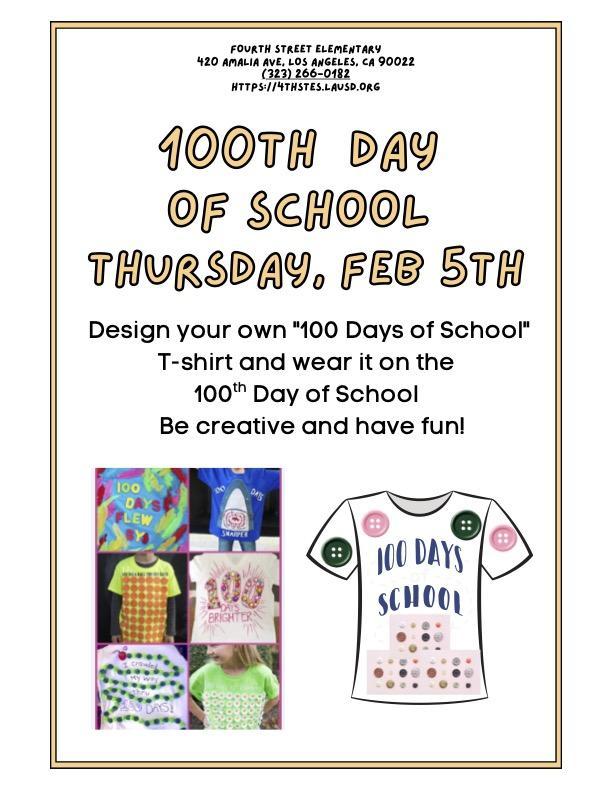100 Days of School