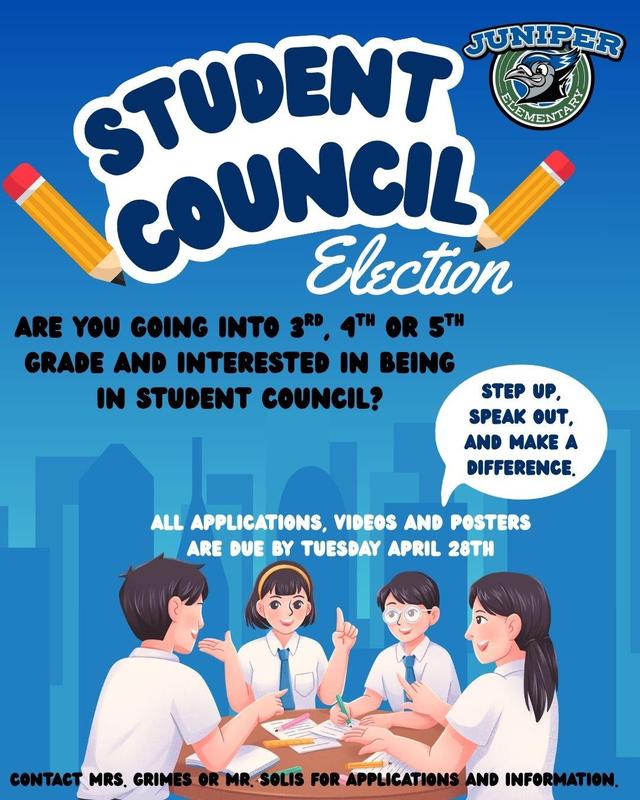 student council elections flyers