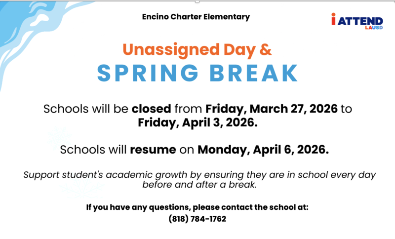 Spring Break Flyer