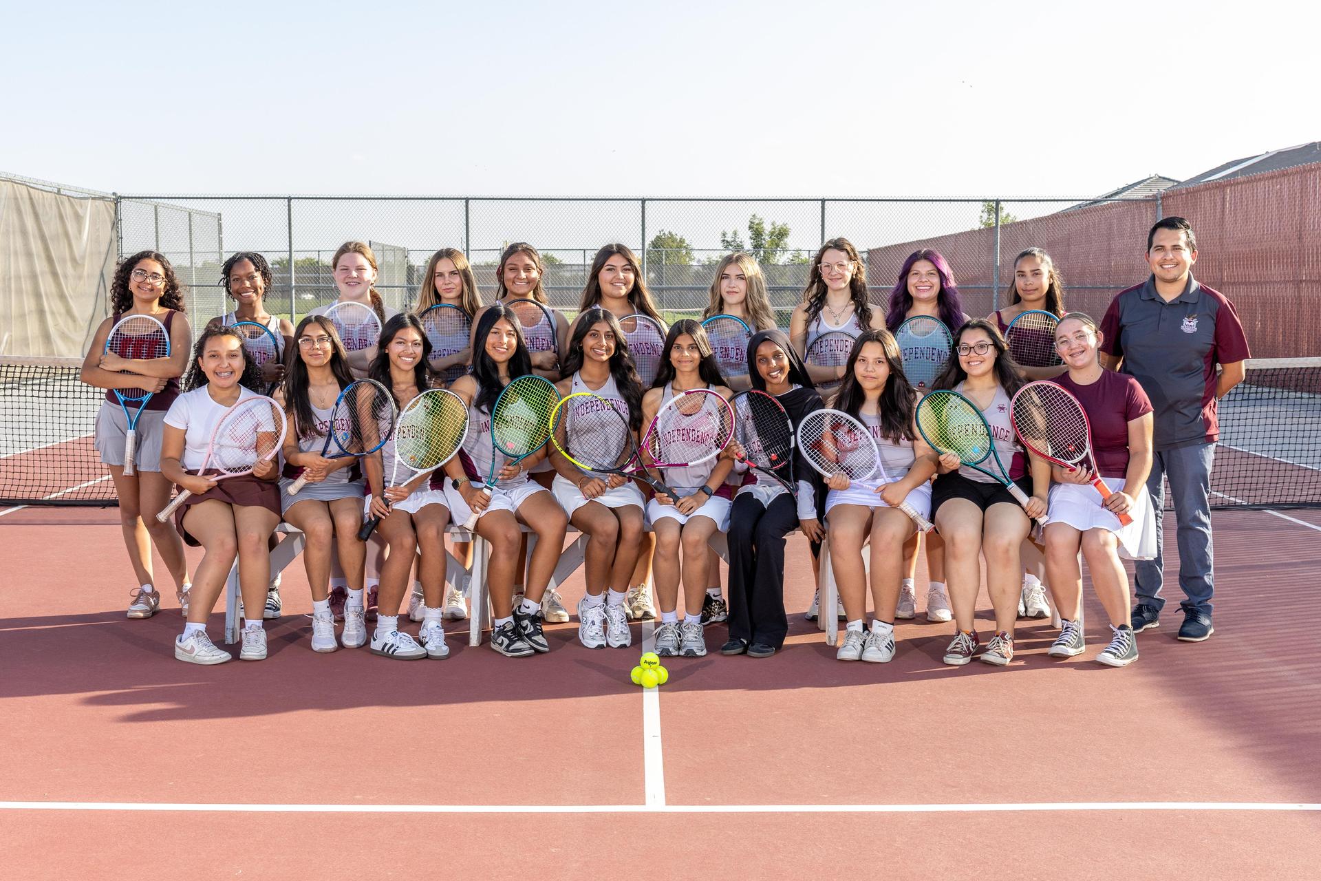 JV Girls Tennis