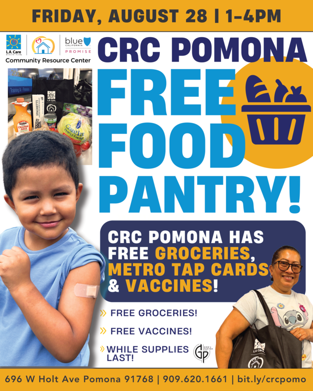 food pantry flyer english