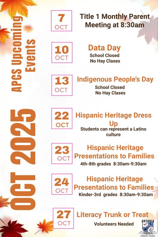 October Events