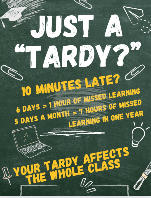 tardy is not a just a tardy