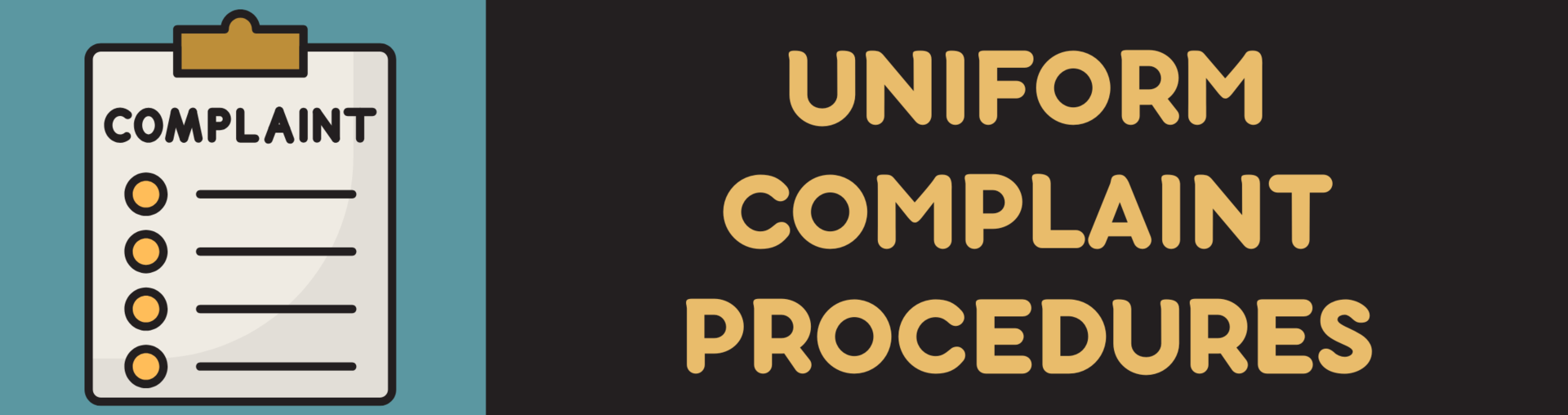 Uniform Complaint Procedures
