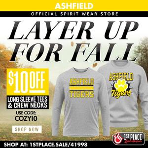 Image of Ashfield Middle School Shirts for sale