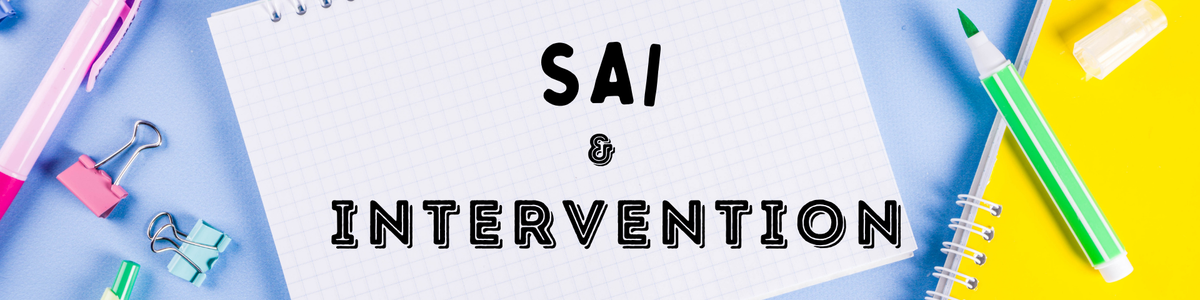 sai and intervention teachers sign