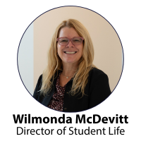 Director of Student Life Wilmonda McDevitt