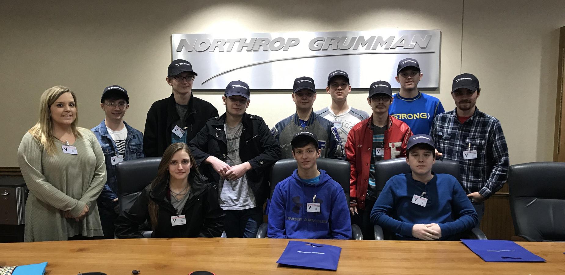Career & Technical Center Engineering Year 2 Visits Northrop Grumman