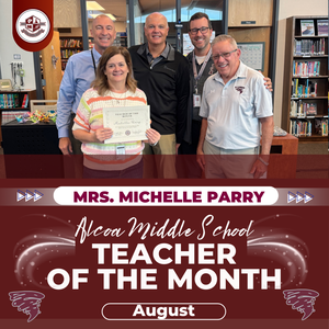 Teacher of the Month August