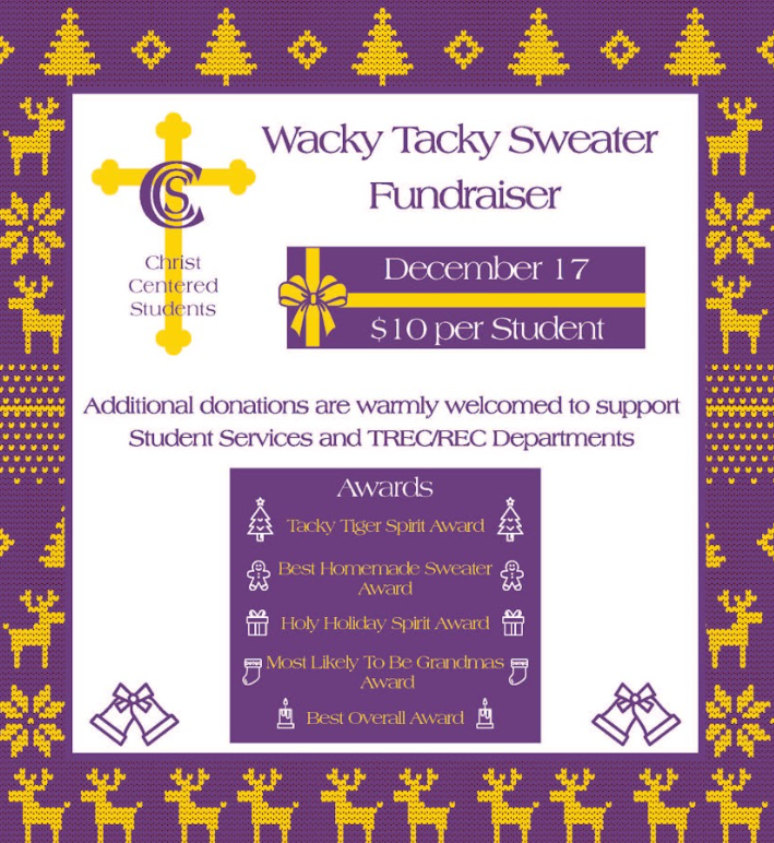 Wacky Tacky Sweater Fundraiser - Dec. 17