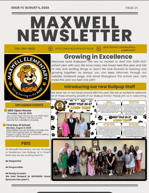 Schoolwide newsletter Issue 11
