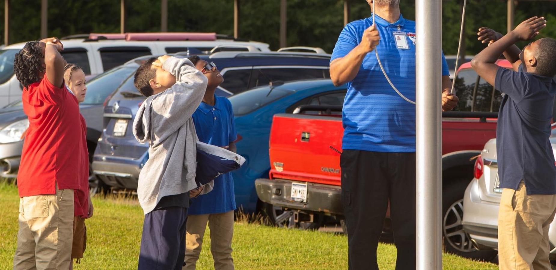 Assstant principal and new flag team