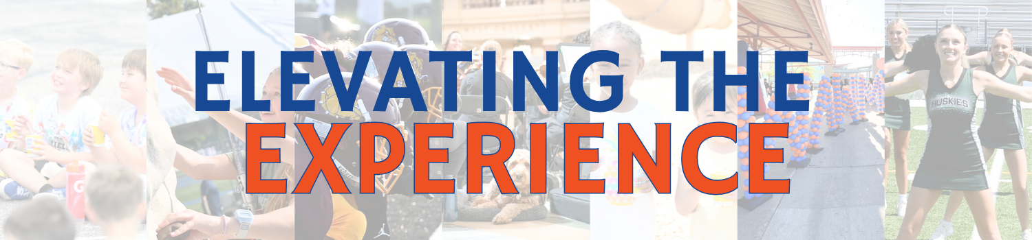 elevating the experience banner