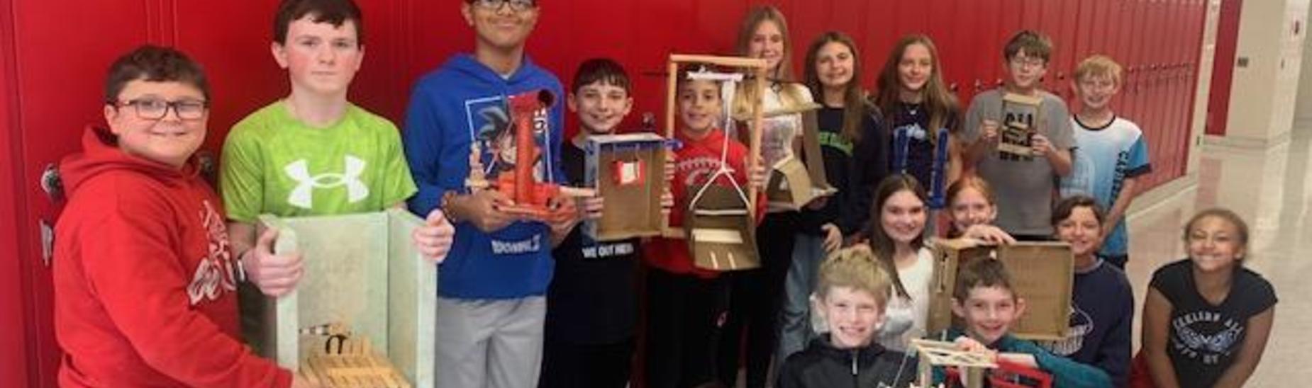 Hydraulics in Mr. Hoenstine's Class