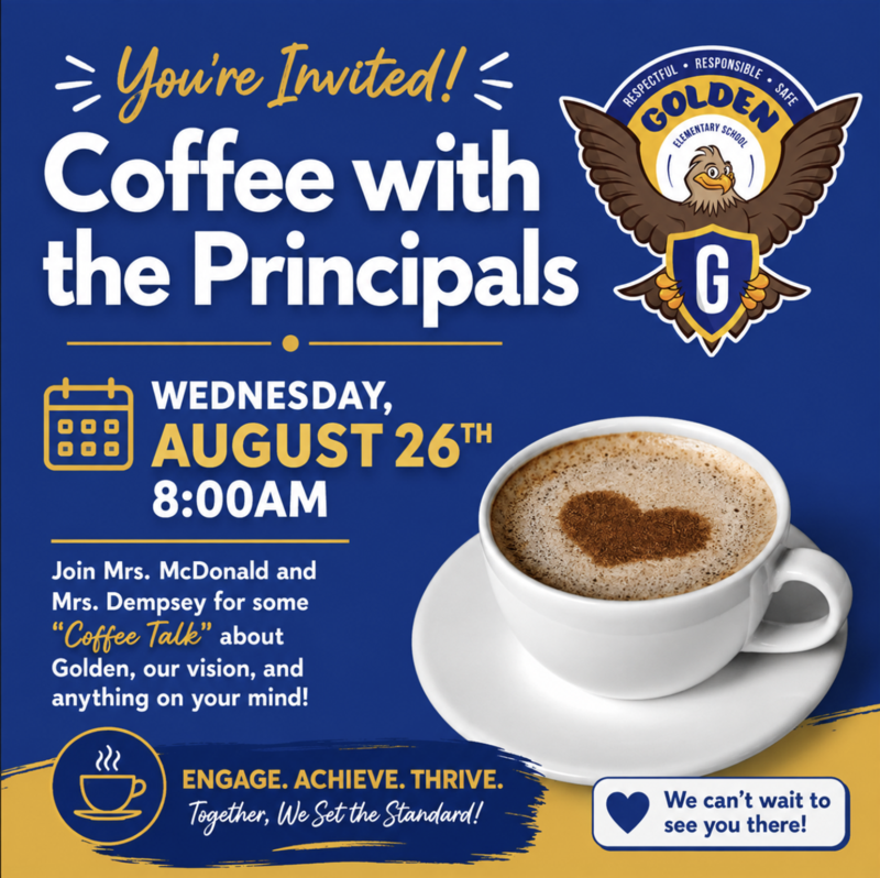 Coffee with the Principals