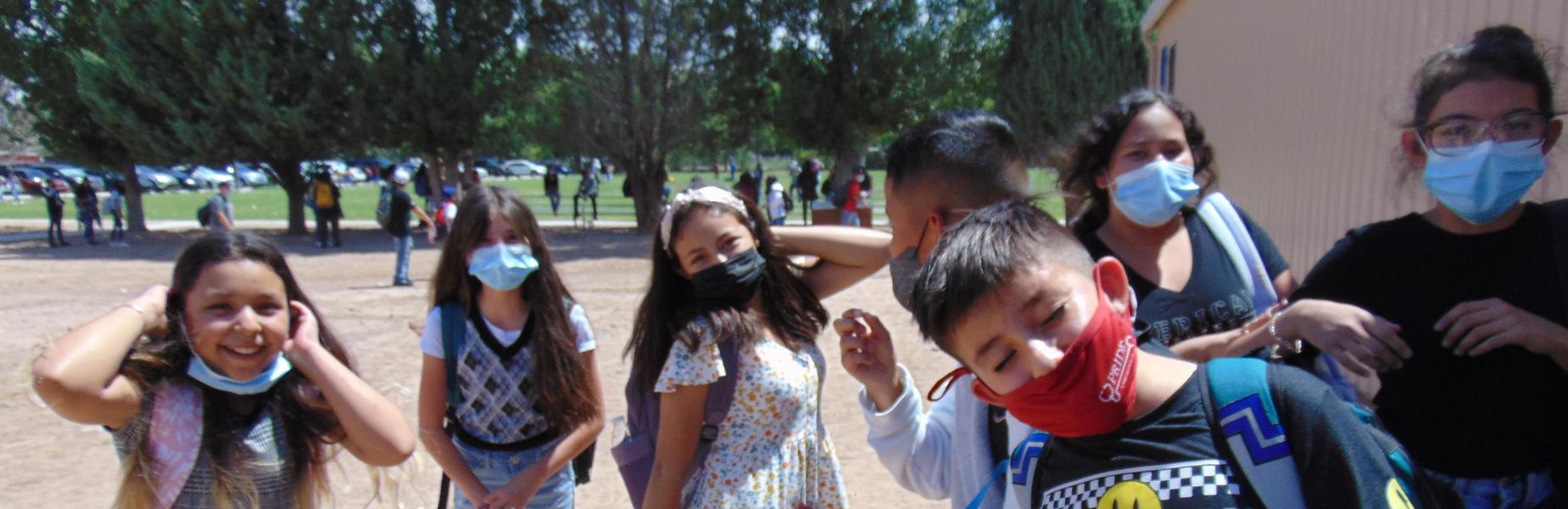 SVA middle school students